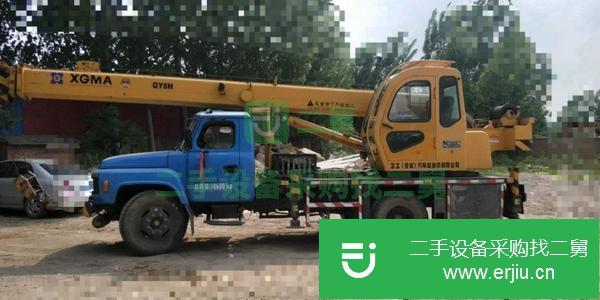 河北出售二手15年鐵象8噸國四汽車吊