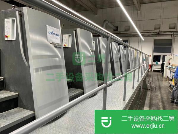 廣東出售二手5色印刷機，只有6千萬印，原廠油漆