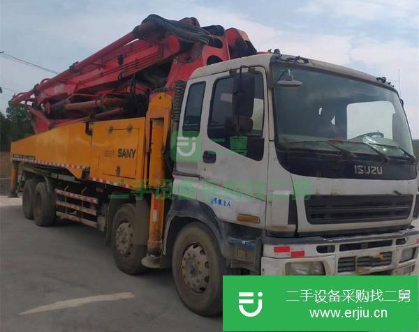 湖南出售二手五十鈴四橋叉腿50米泵車手續(xù)齊全包提檔