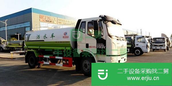 吉林出售二手國六園林綠化灑水車