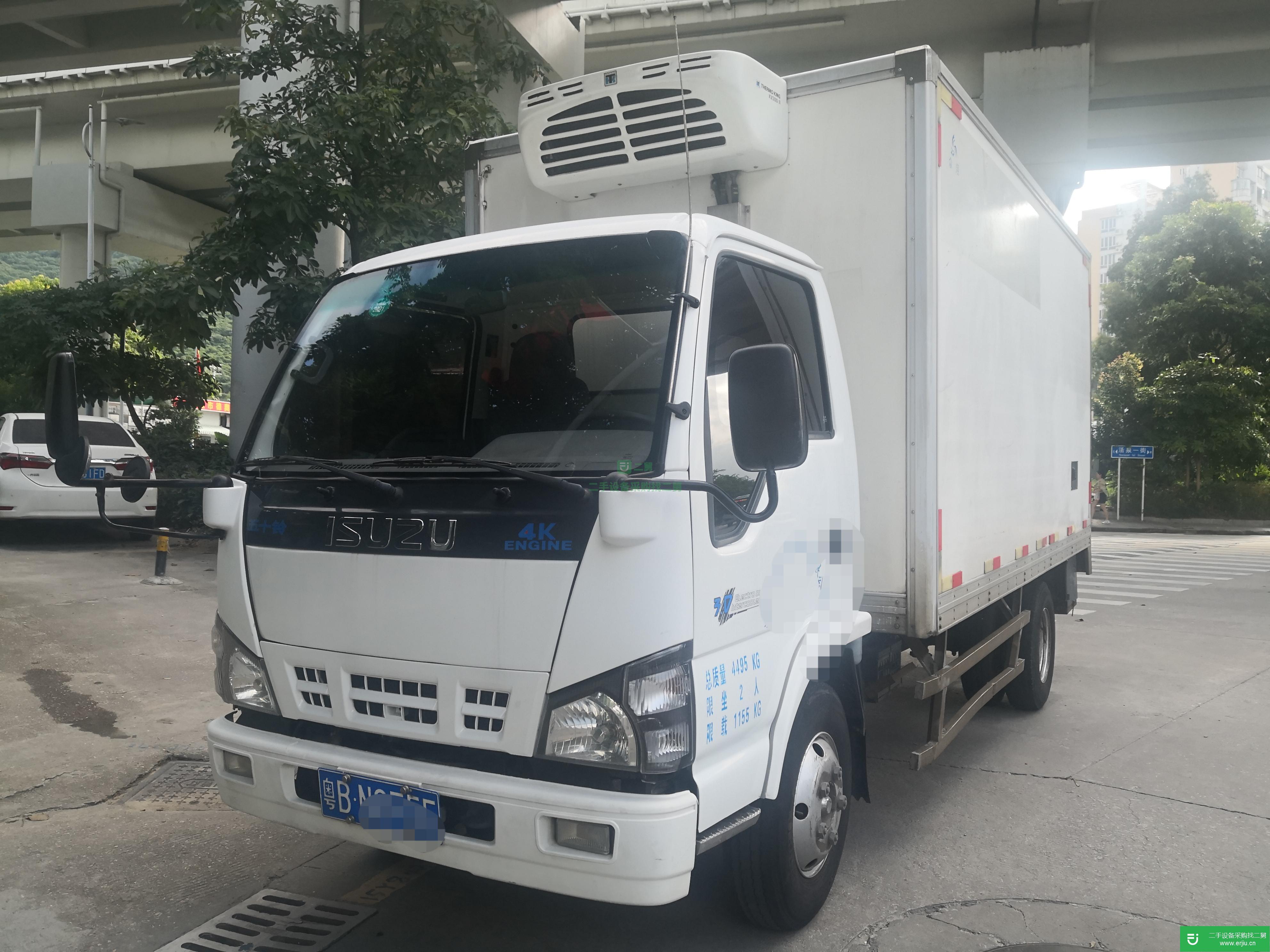 廣東出售二手慶鈴130馬力冷藏車