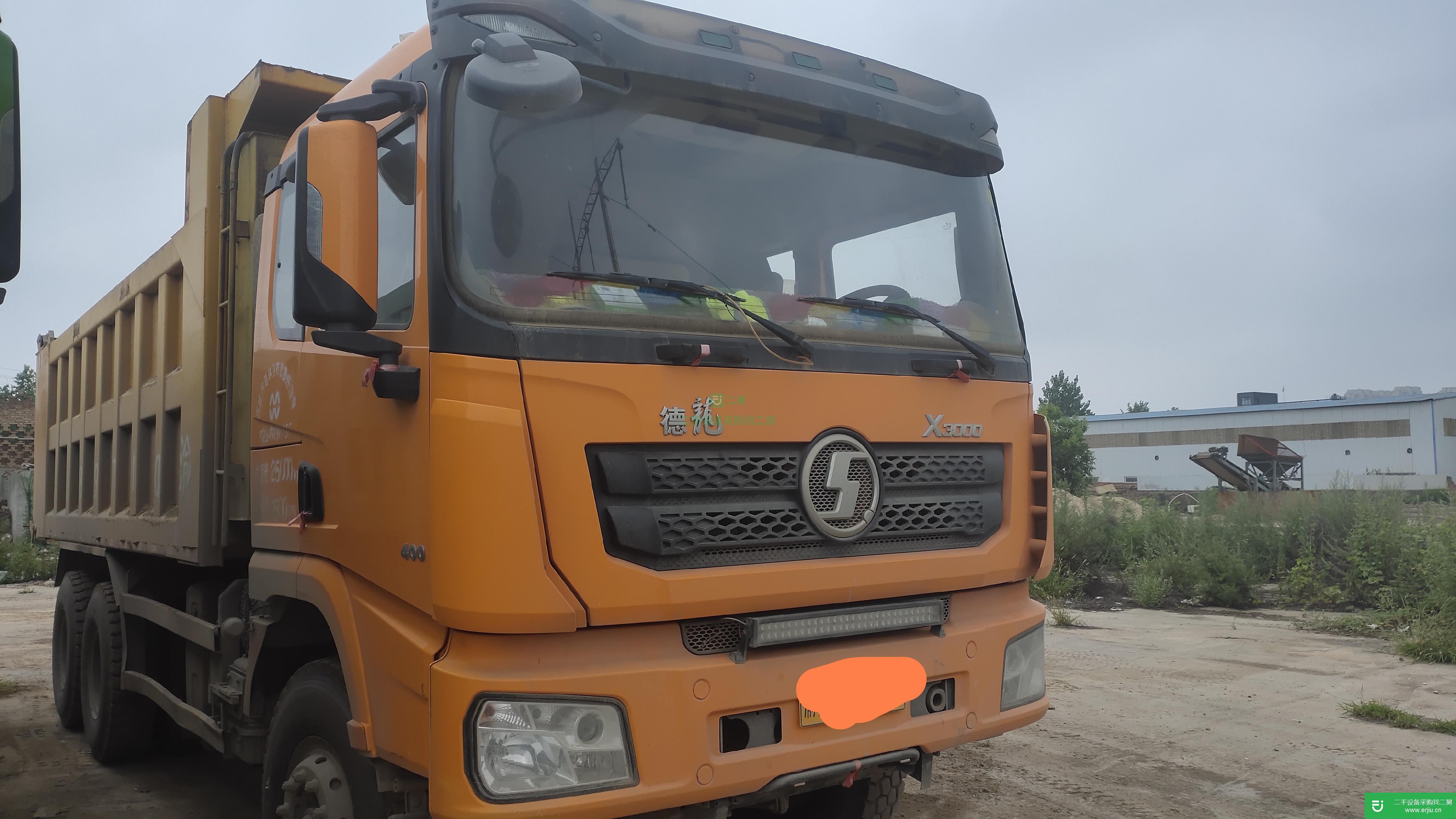 陜西出售二手陜汽重卡400馬力自卸車