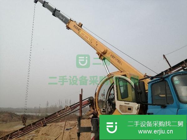 山東出售二手東岳四節臂八噸國四吊車