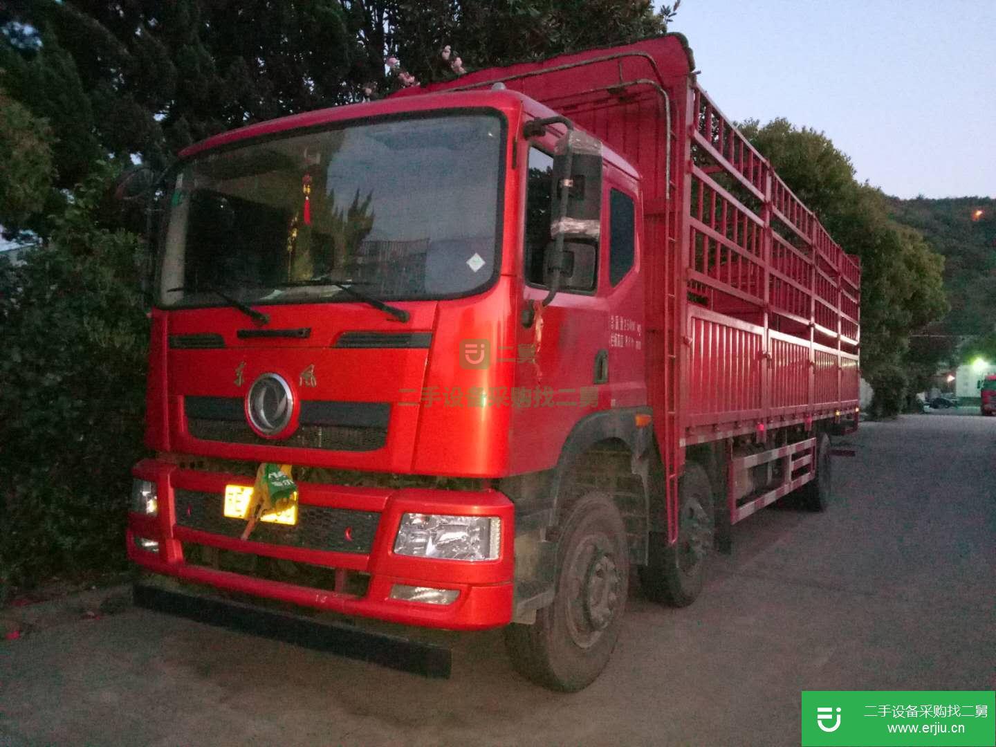 江蘇出售二手東風創普高欄載貨車