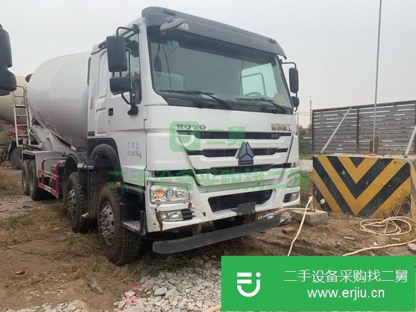山東出售二手19年豪沃二十方攪拌罐車