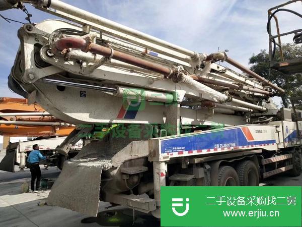 寧夏出售二手13年中聯(lián)49米泵車