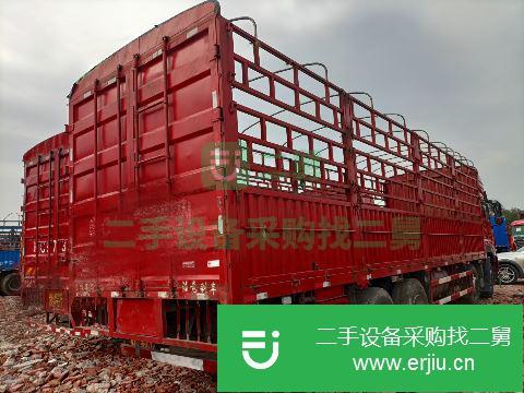 江西出售二手東風(fēng)天龍倉(cāng)欄載貨車