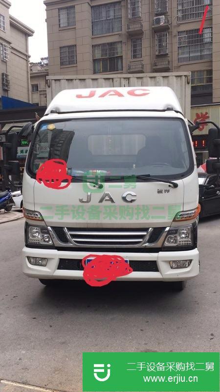 安微出售二手江淮駿鈴箱式貨車