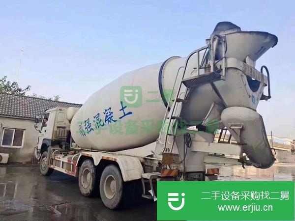 湖北出售二手豪沃攪拌車國五排放16方提檔支持分期車況精品