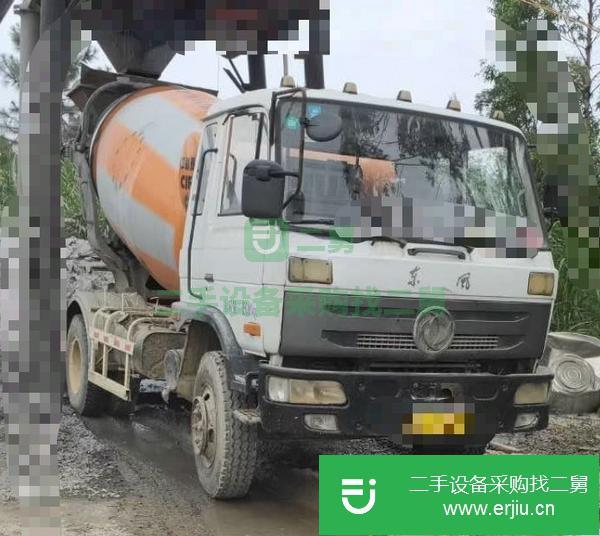 廣西出售二手東風單橋5方攪拌車