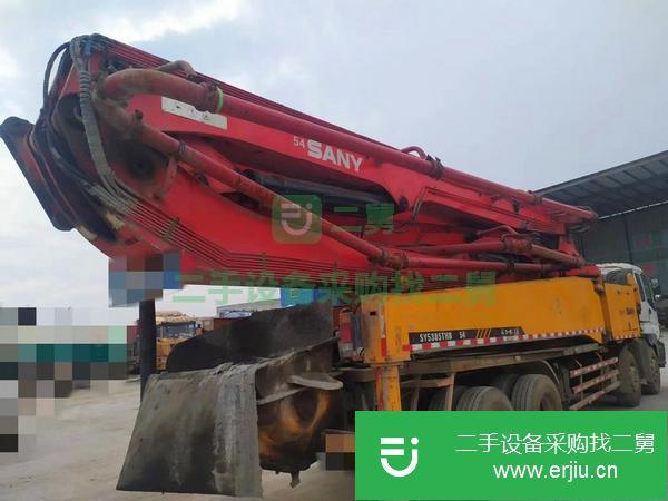 湖南出售二手五十鈴四橋叉腿50米泵車手續(xù)齊全包提檔