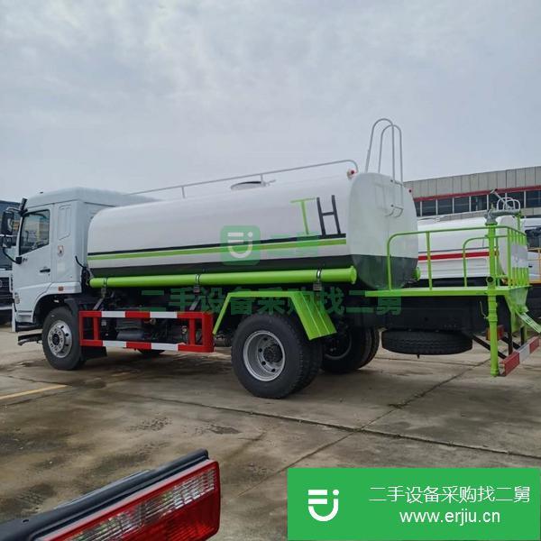 貴州出售二手12方灑水車(chē)國(guó)六陜齒小八檔9.00R20輪胎2.8T前橋7.8T后橋