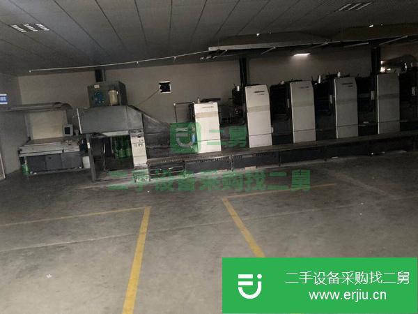 浙江出售二手海德堡8色印刷機