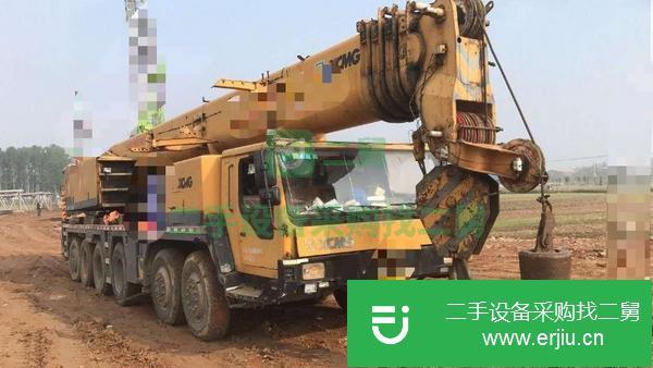 江西出售二手徐工100噸國(guó)三吊車(chē)