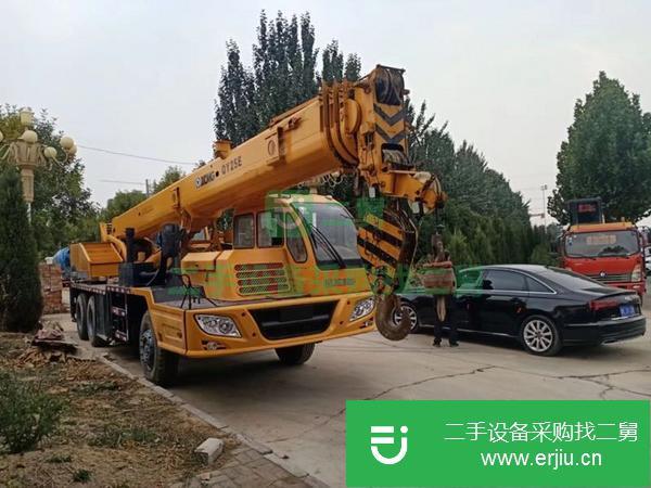 山東出售二手徐工20b.5主臂33米吊車