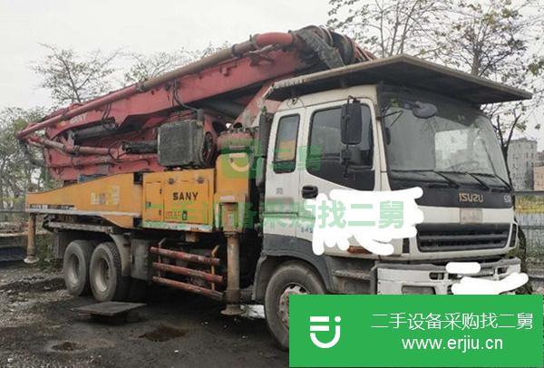 湖南出售二手中聯46米泵車車況好