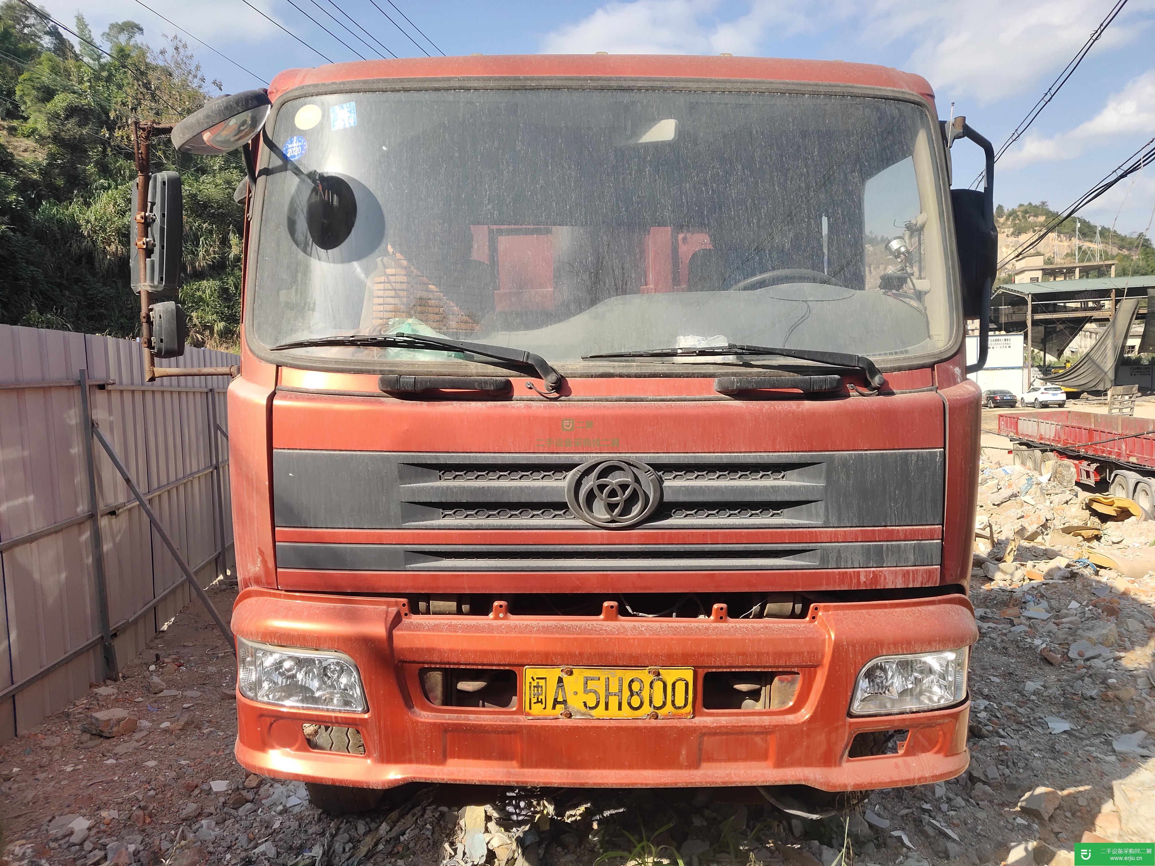 福建出售二手三環十通310馬力自卸車