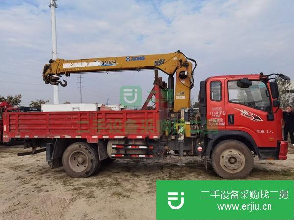 山東出售二手徐工6.3噸4節臂130馬力隨車吊