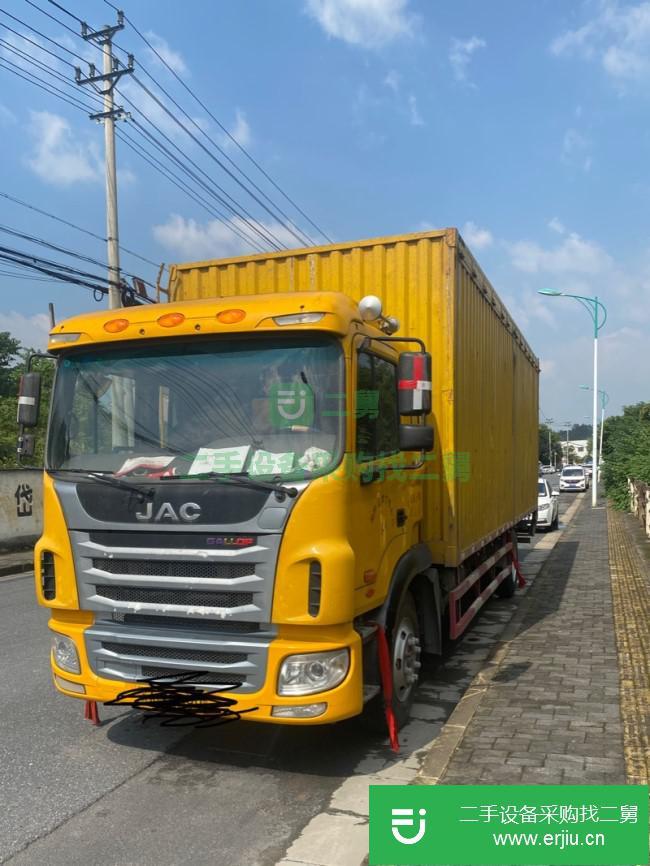浙江出售二手江淮格爾發(fā)廂式貨車(chē)