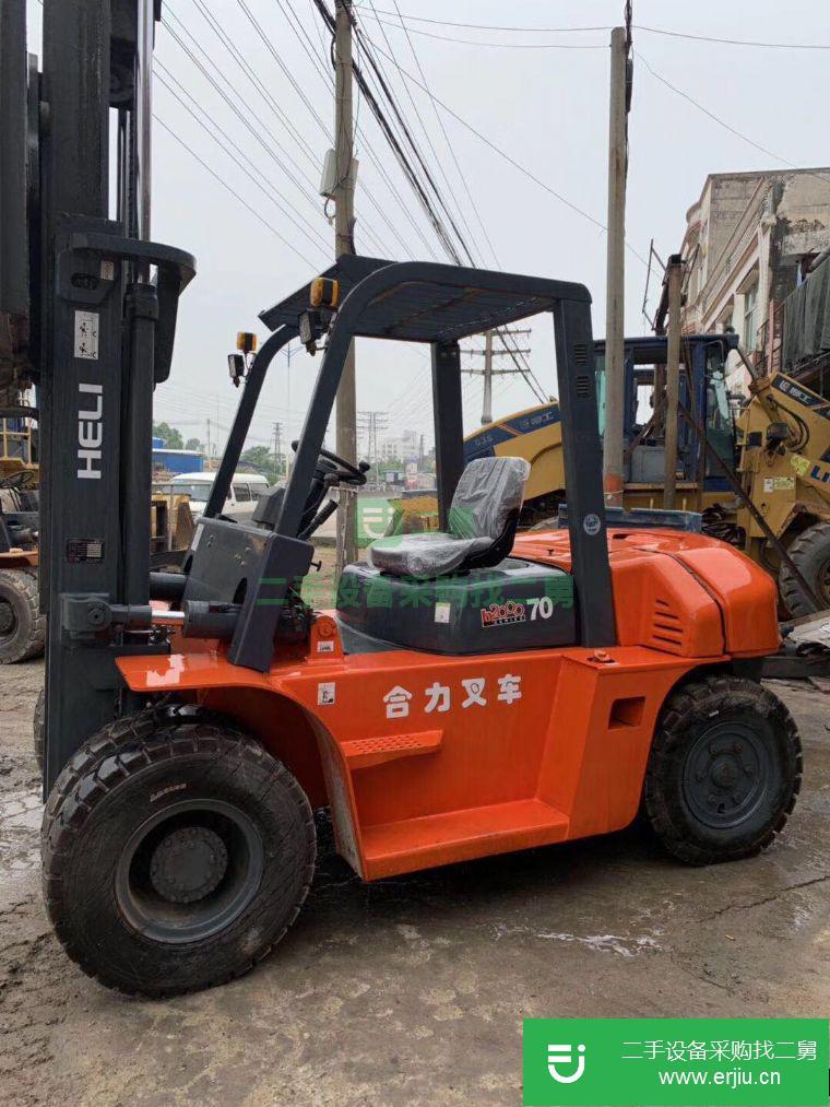 上海出售二手合力7噸叉車九成新