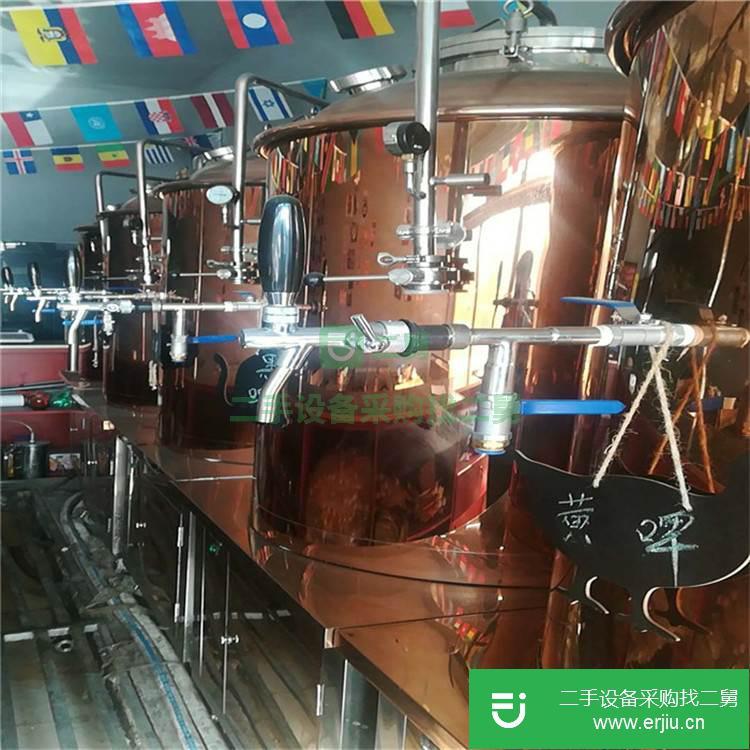 山東出售二手300升啤酒發酵設備