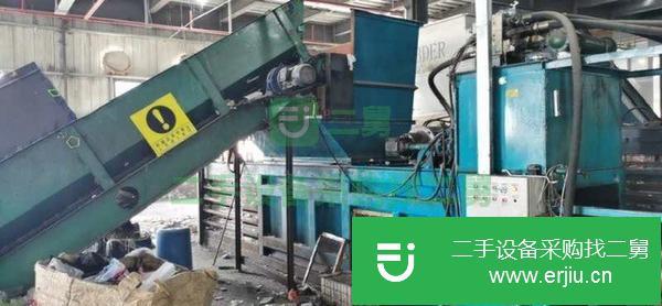 江蘇出售二手120T臥式打包機(jī)