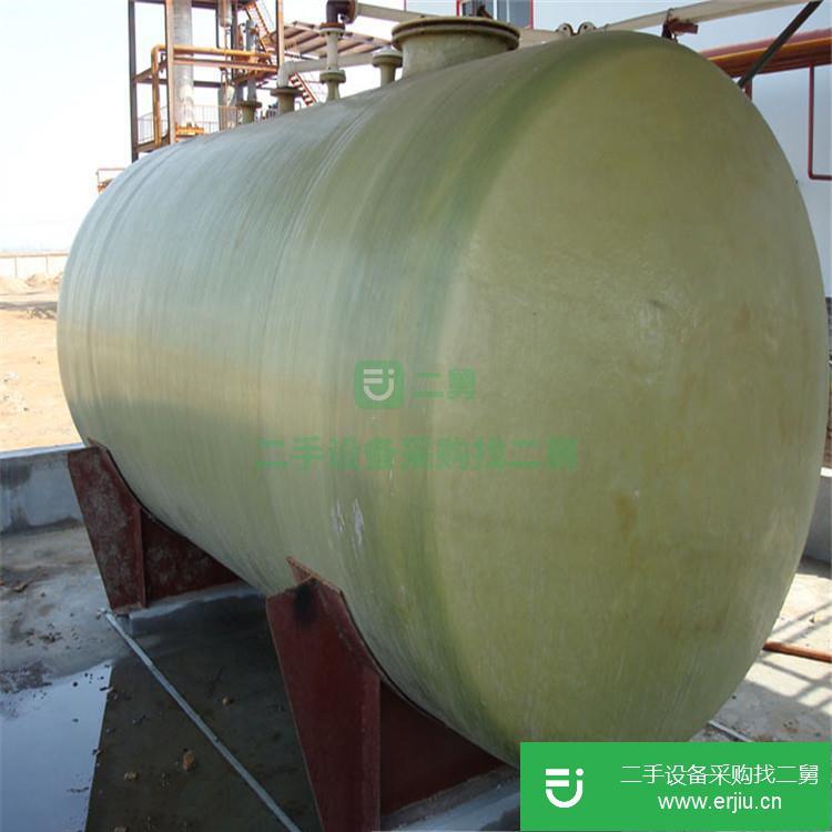 山東出售二手50噸玻璃鋼儲罐