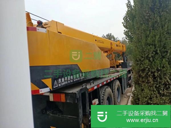 山東出售二手徐工20b.5主臂33米吊車