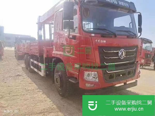 湖北出售二手東風(fēng)華神F5后八輪隨車吊