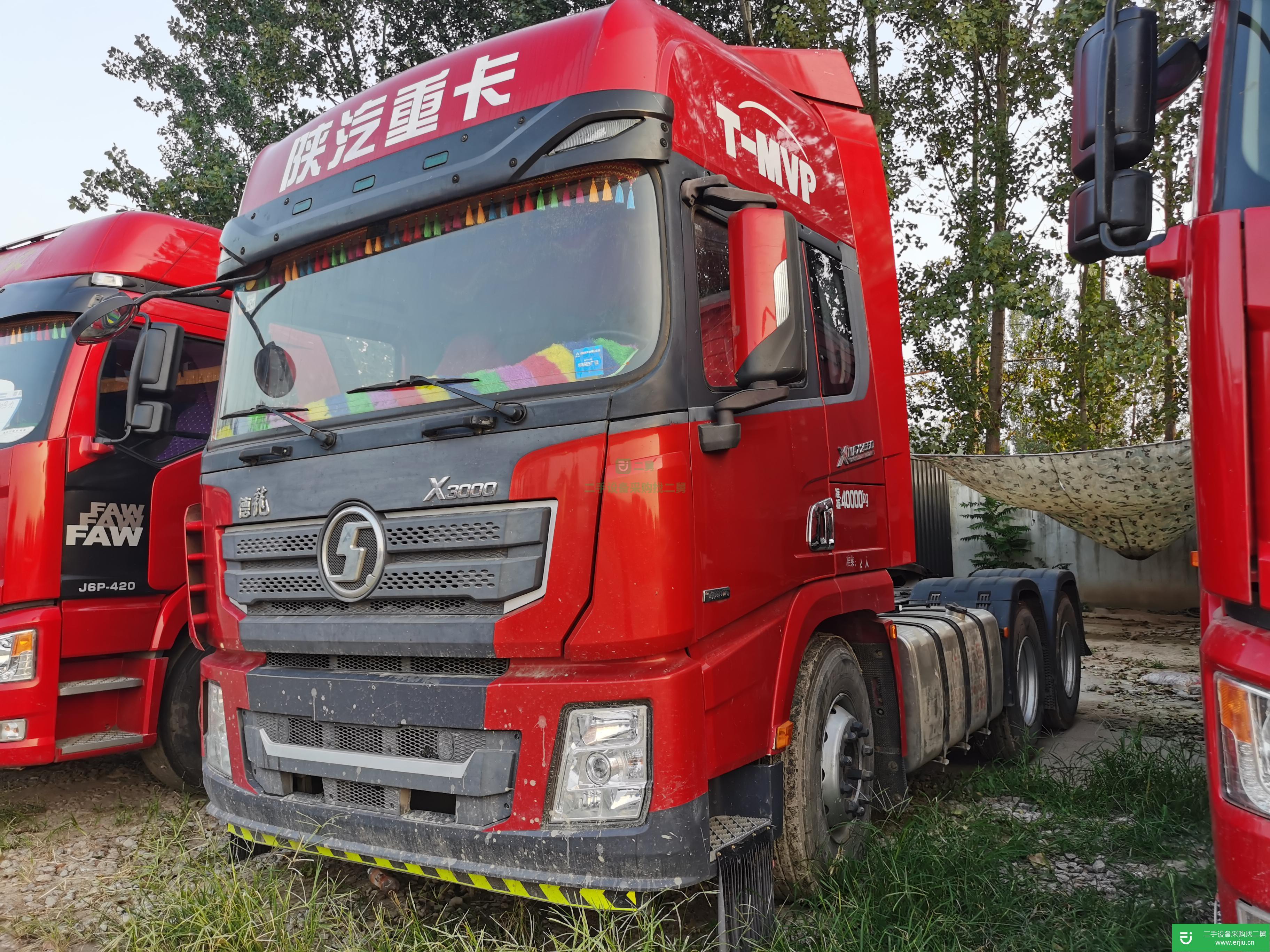 山東出售二手陜汽重卡550馬力牽引車