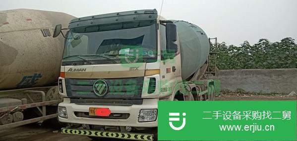 河南出售二手歐曼17年20方國五攪拌罐車