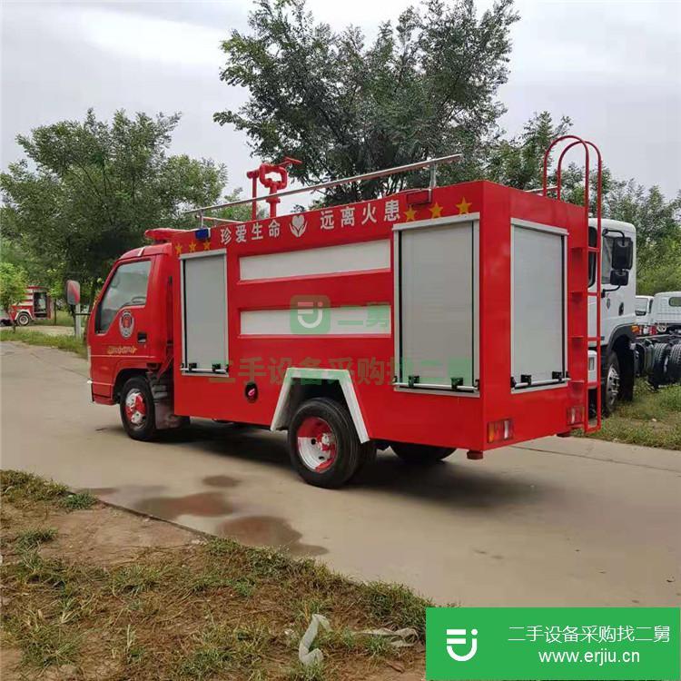 山東出售二手祥民國三灑水消防車