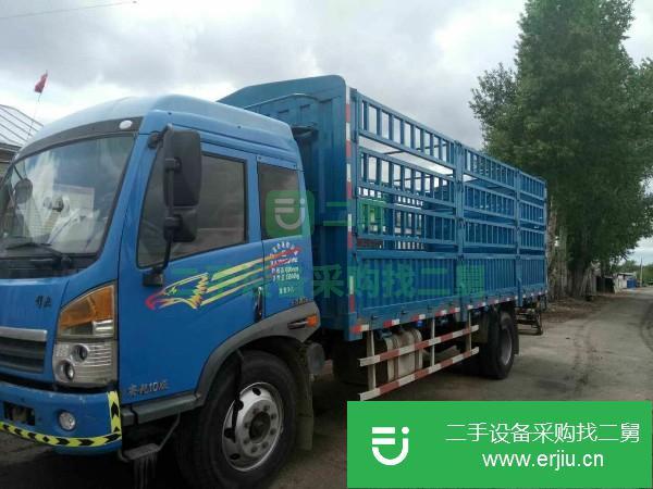 黑龍江出售二手青島賽龍高欄載貨車