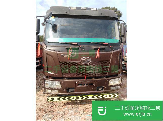 江西出售二手一汽解放J6L前四后四平板車