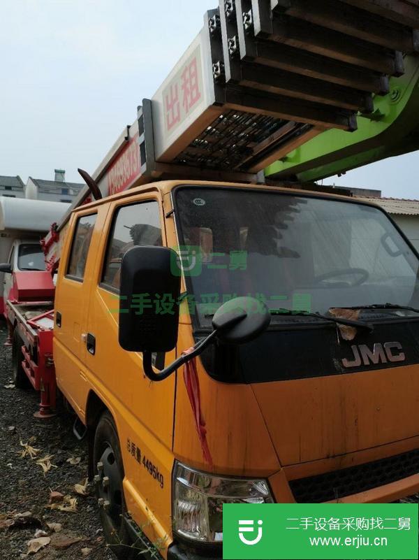 湖北出售二手28米國五藍牌云梯車