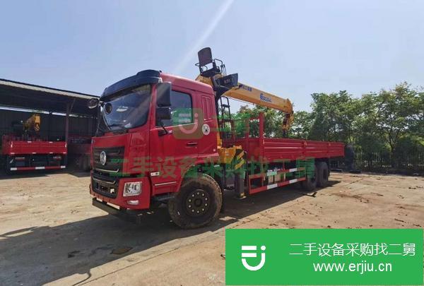 湖北出售二手東風華神F5隨車吊12噸徐工上裝