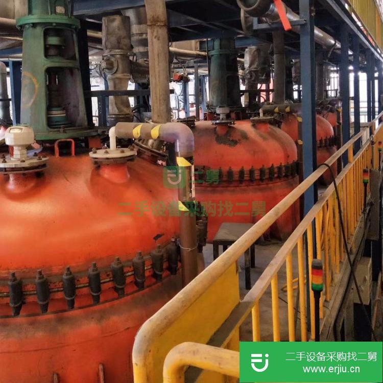 山東出售二手搪瓷反應(yīng)釜5噸