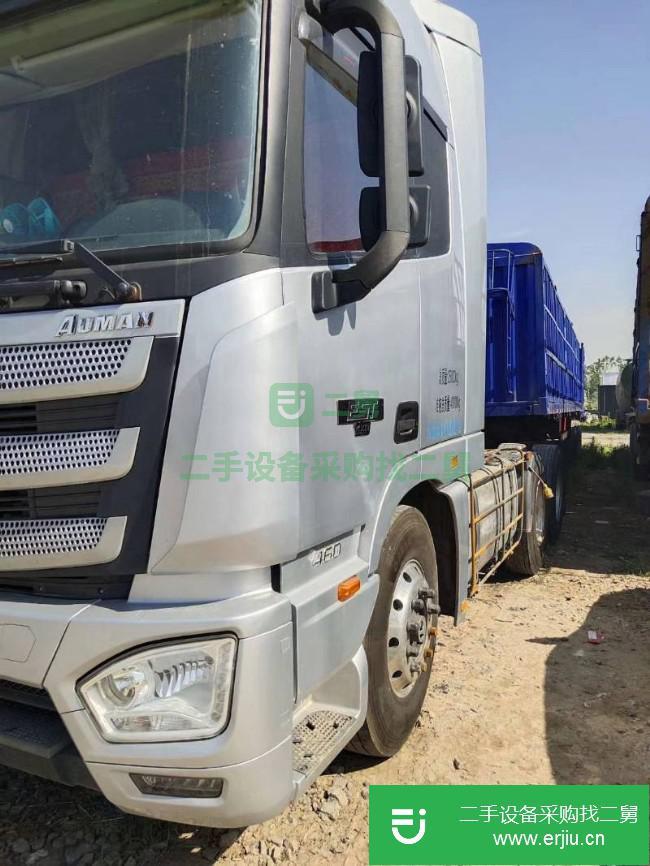 山東出售二手福田歐曼半掛車