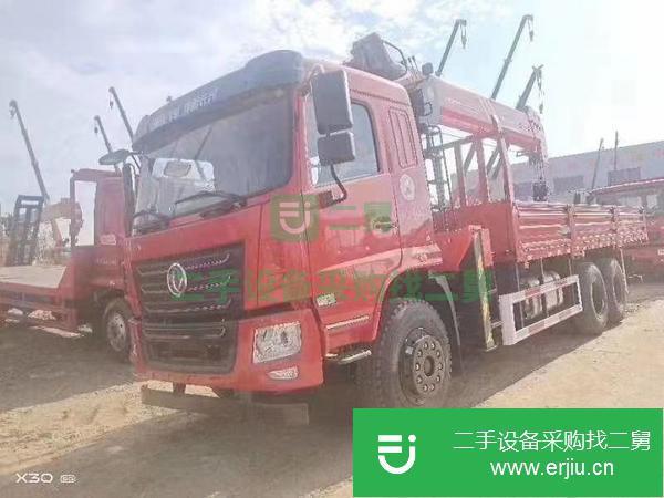 湖北出售二手東風(fēng)華神F5后八輪隨車吊