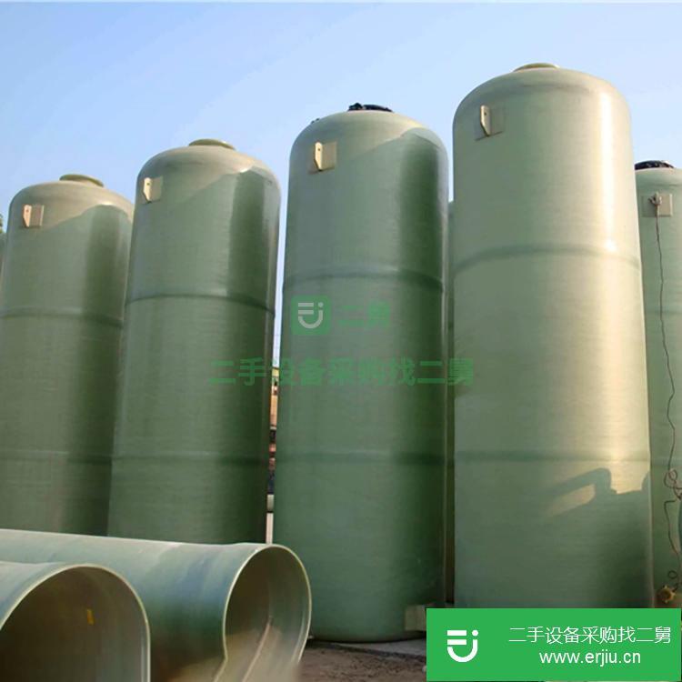 山東出售二手50噸玻璃鋼儲罐