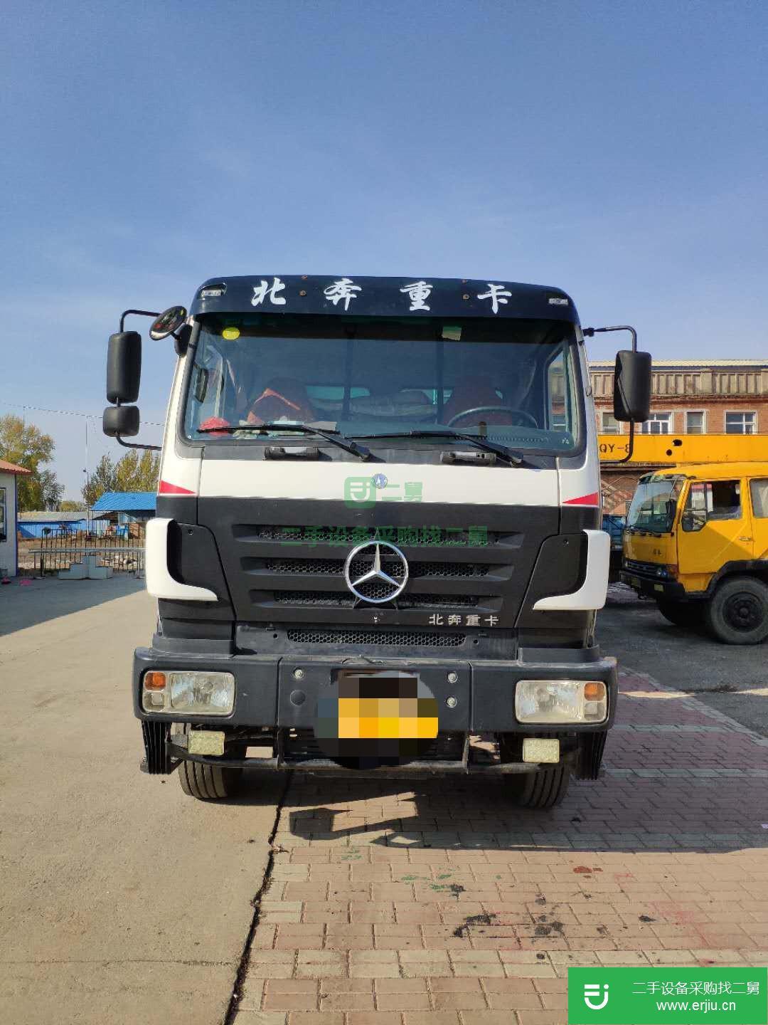 黑龍江出售二手北奔重卡400馬力半掛車