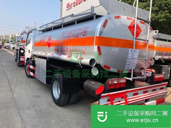 河北出售二手5噸東風115馬力油罐車萬里揚5擋變速箱