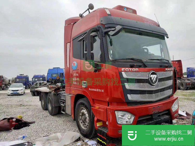 山東出售二手福田歐曼510馬力牽引車
