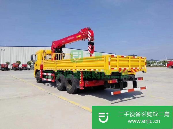 湖北出售二手東風6.3噸隨車吊