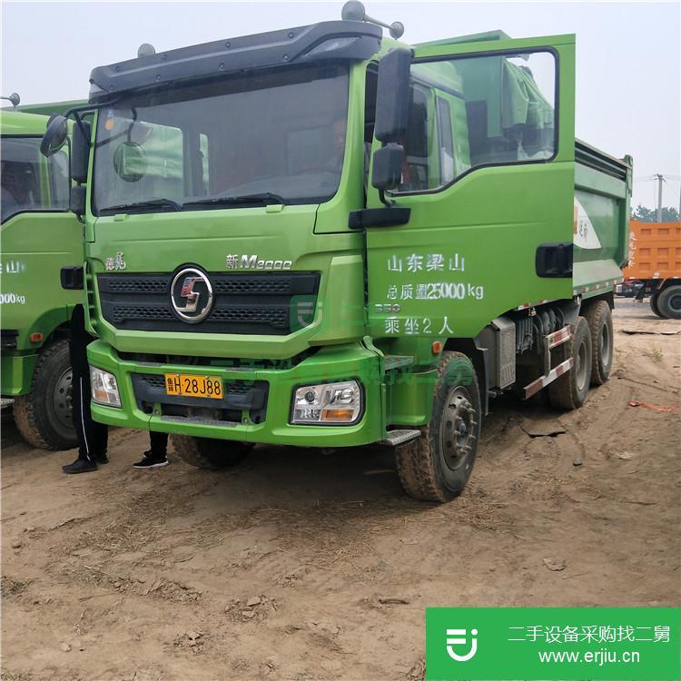 山東出售二手后八輪德龍自卸車 全國分期