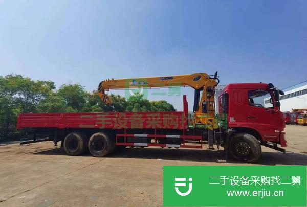 湖北出售二手后八輪12噸隨車吊