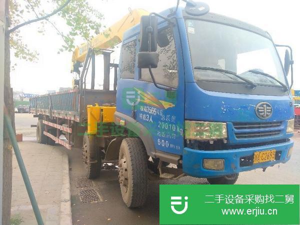 四川出售二手徐工10噸隨車吊手續齊全