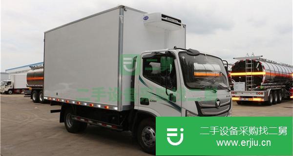 北京出售二手福田歐馬可4.2米141馬力國(guó)五冷藏車