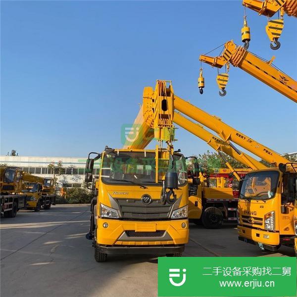 山東出售二手徐工16噸臂長8.5米5節吊車
