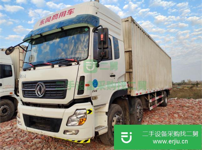 江西出售二手天龍箱式前四后四箱式貨車